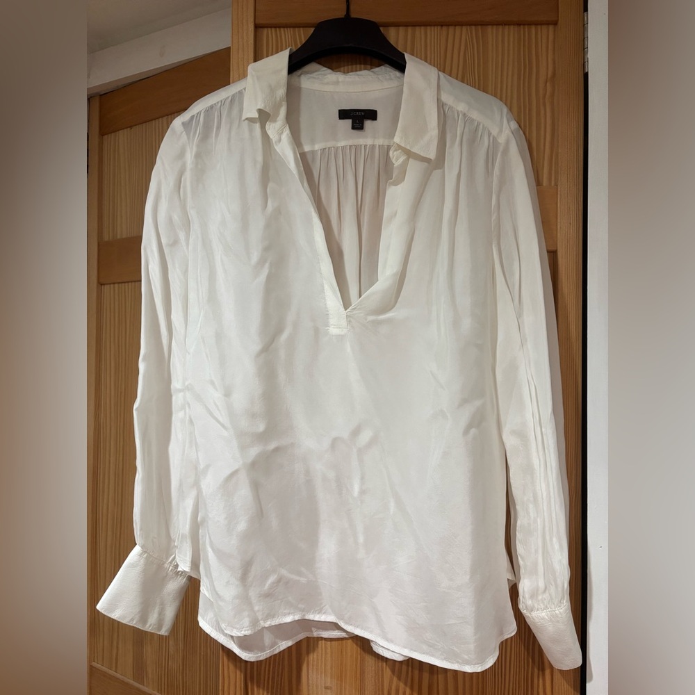 Jcrew silk blouse
